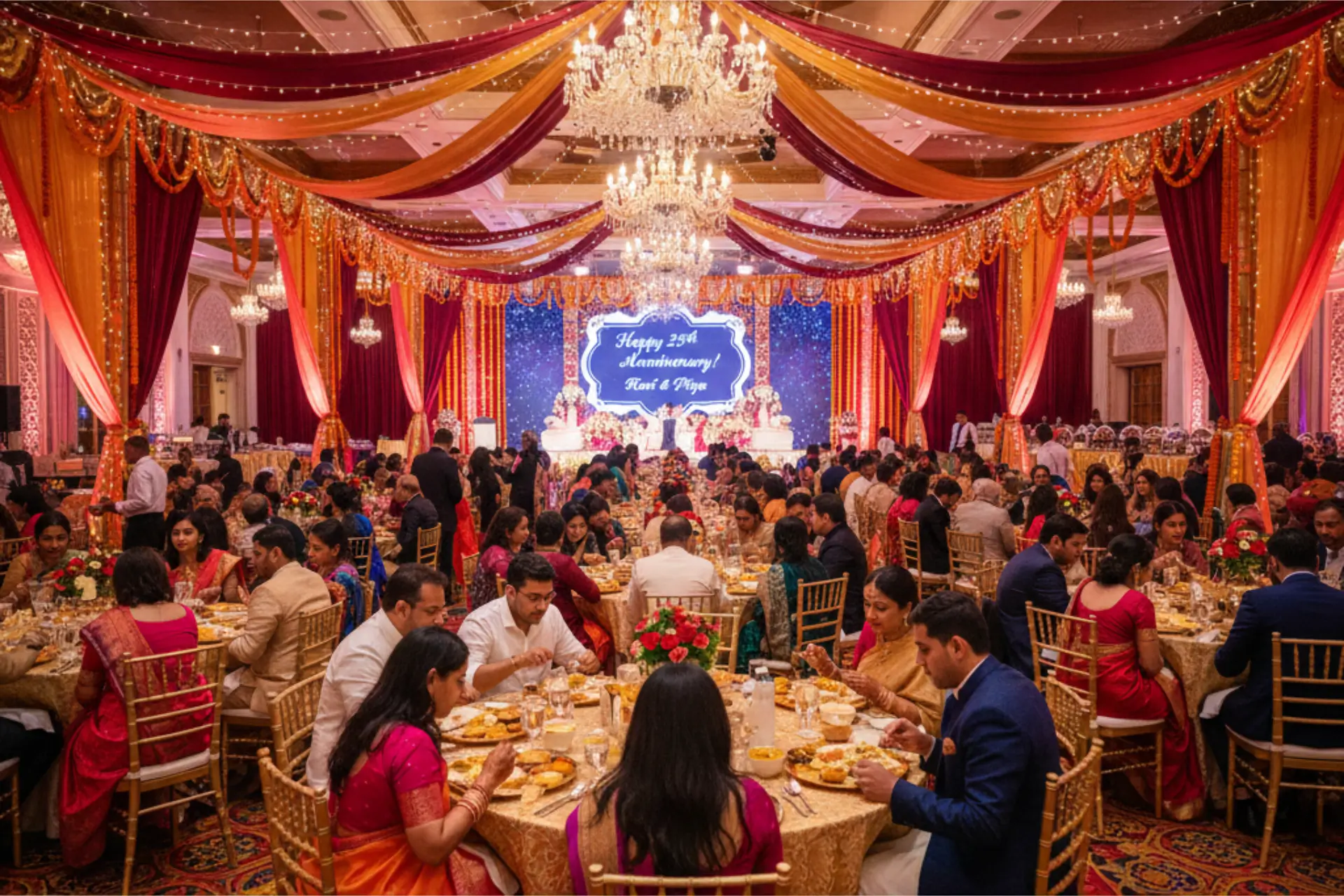 Anniversary Party Catering Services in Mumbai