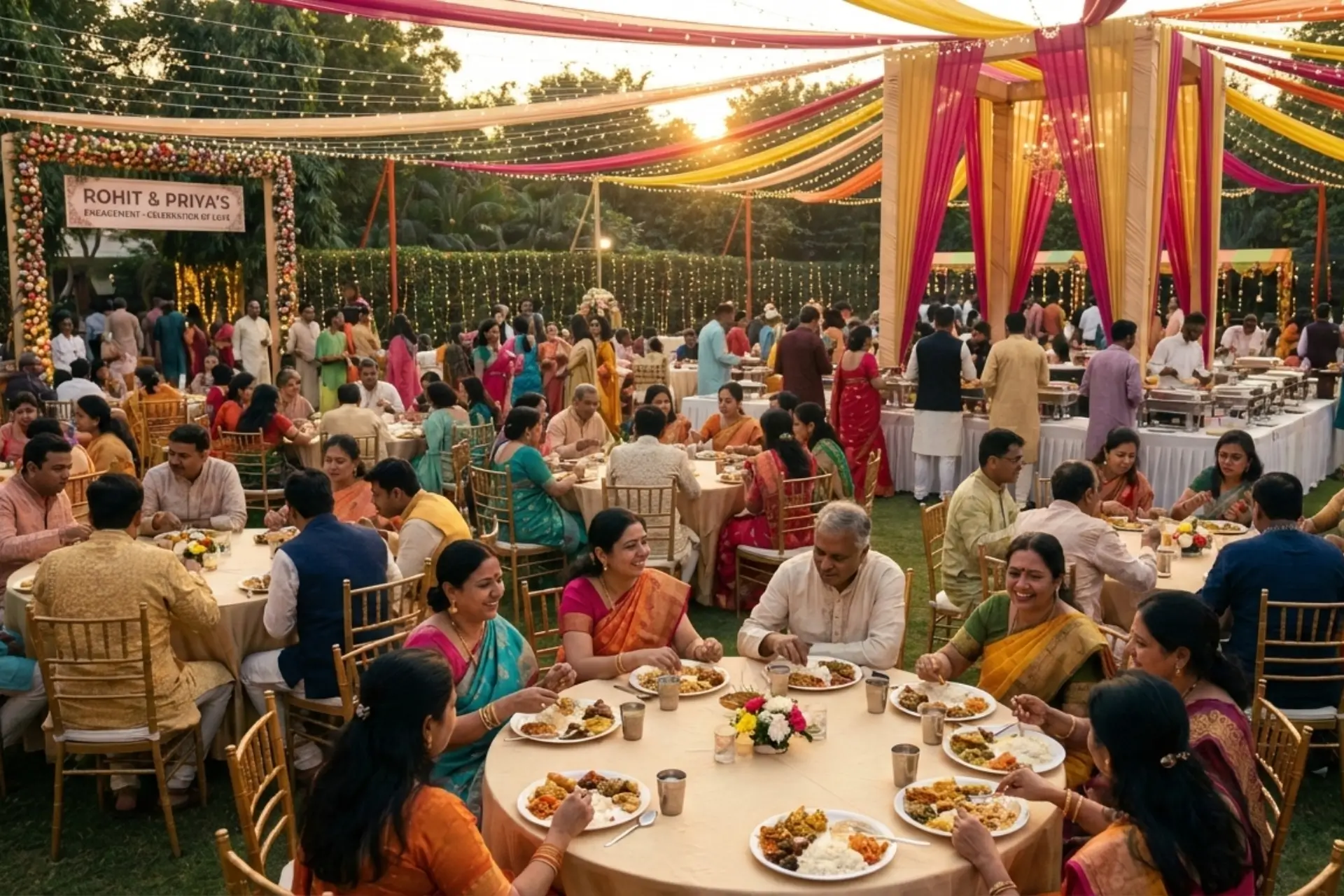 Engagement Party Catering Services in Mumbai